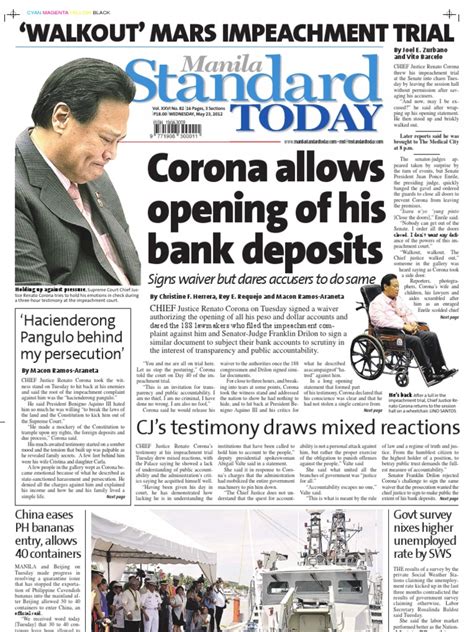 manila standard today newspaper|Opinion Archives .